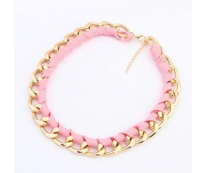 Fashion Jewelery Náhrdelník se zlatými oky - Náhrdelník se zlatými oky