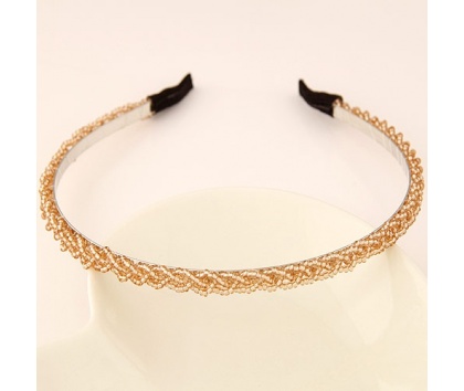 Fashion Jewelery Čelenka se zlatými korálky - Čelenka se zlatými korálky