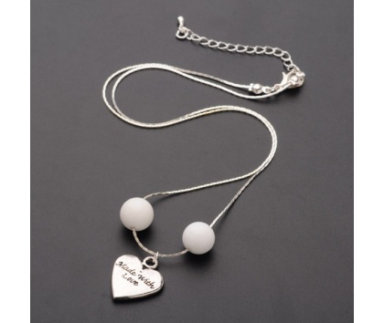 Fashion Jewelery Náhrdelník MADE WITH LOVE - Náhrdelník MADE WITH LOVE