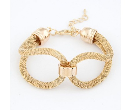 Fashion Jewelery Náramek módní zlatý - Náramek módní zlatý