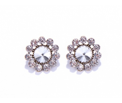 Fashion Jewelery Náušnice s transparentními zirkony