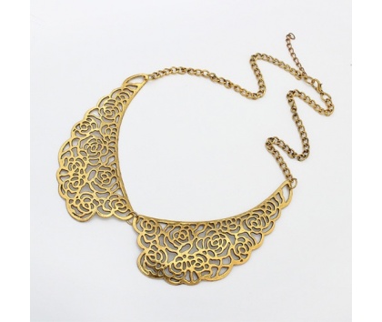 Fashion Jewelery Náhrdelník módní zlatý
