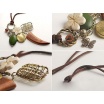 Fashion Jewelery Náhrdelník s dřevěnou ozdobou - Náhrdelník s dřevěnou ozdobou
