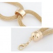 Fashion Jewelery Náramek módní zlatý - Náramek-detail