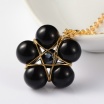 Fashion Jewelery Náhrdelník s černým přívěskem