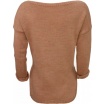 Pletený svetr růžový - Záda