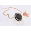 Fashion Jewelery Náhrdelník s černou ozdobou