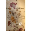 Stradivarius Tunika béžová s květinami - Detail