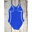 Dívčí plavky modré 54 - Zadní strana plavek